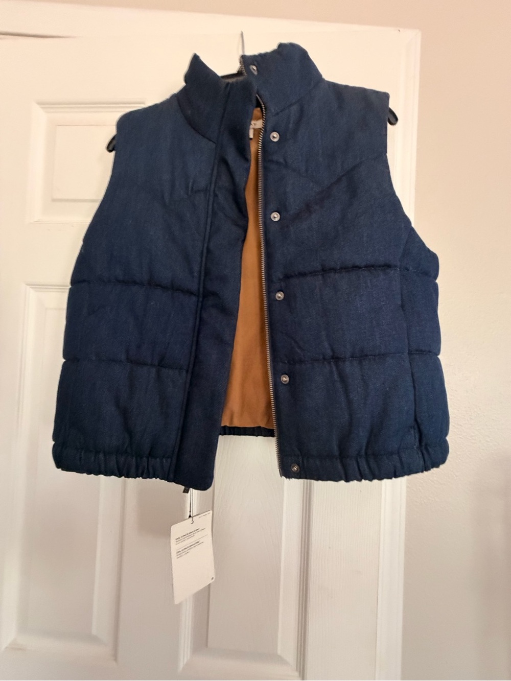 Ariat Denim Puffer Vest